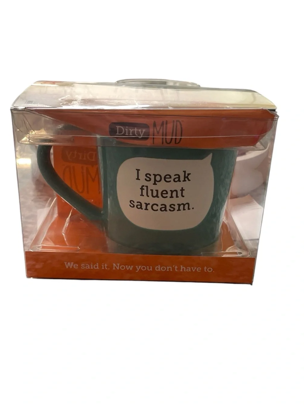 Dirty Mud Teal Mug - 